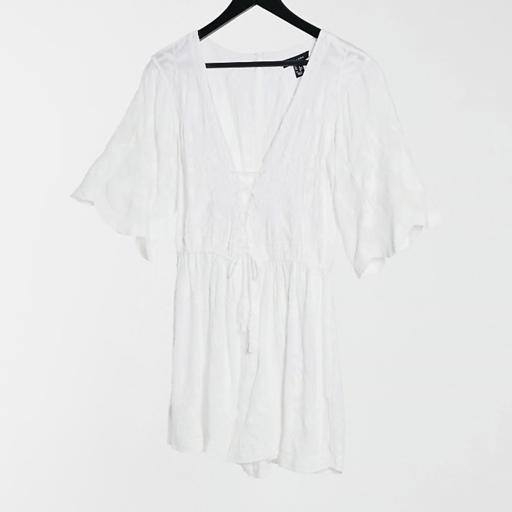 ASOS White Blouse size 4